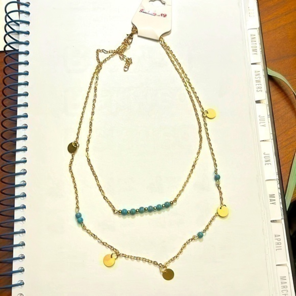 Layered necklace